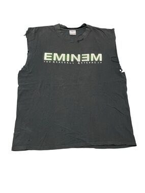 Vintage 2000 Eminem The Marshall Mathers LP Thrashed Rap T-Shirt